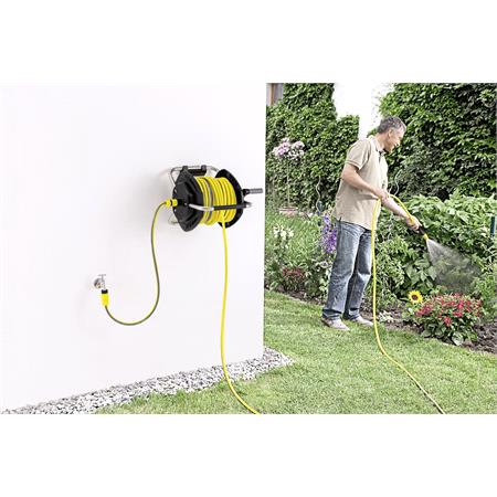 Karcher 25M Free Standing/ Wall Mounted Hose Reel