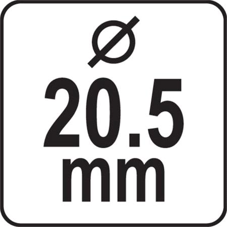 COUNTERSINK 20,5MM HEX