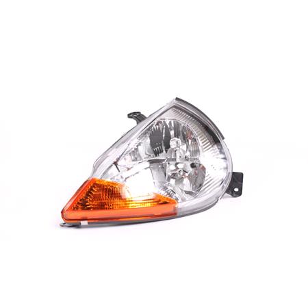 Ford Ka 1997 2007 Headlight With Dust Cover LH Electric Without Motor