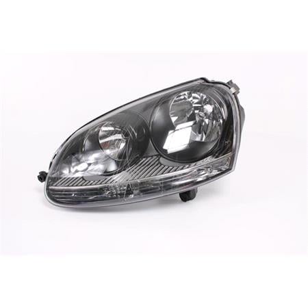 Left Headlamp GTI (Black Bezel) for Volkswagen GOLF V 2004 2009