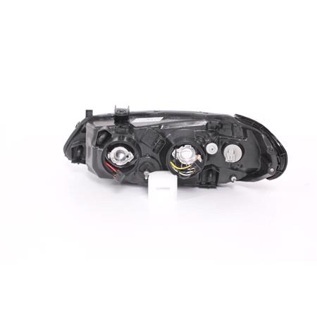 Right Headlamp (Black Bezel) for Nissan ALMERA Mk II Hatchback 2003 2006