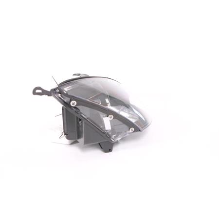 Right Headlamp (Black Bezel, Manual/Electric, Takes H1/H7 Bulb) for Ford FOCUS Saloon 2002 2004