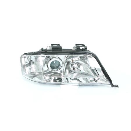 Right Headlamp (Halogen, Takes H1/H7 Bulbs) for Audi A6 Avant 1997 1999