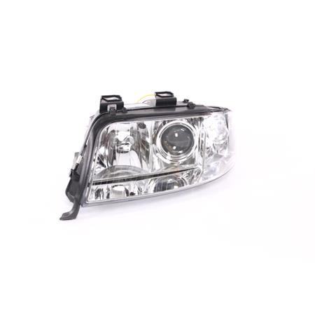 Left Headlamp (Halogen, Takes H7/H7 Bulbs) for Audi A6 2001 2004