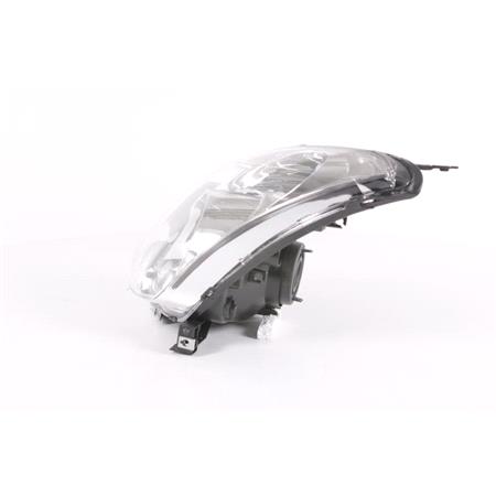 Left Headlamp (Chrome Bezel, With Load Level Adjustment) for Suzuki SWIFT III 2005 on