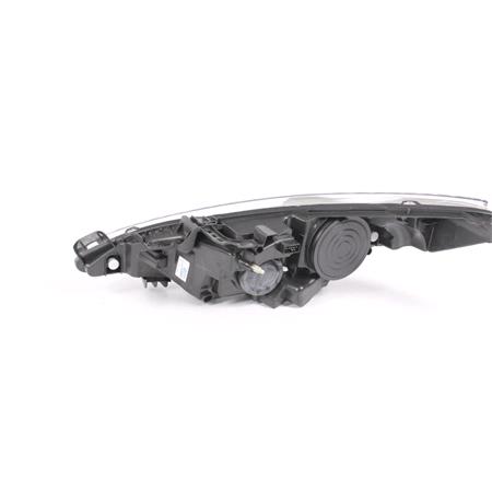 Right Headlamp (Without Directional Lamp, Halogen, Takes H1/H7 Bulbs, Supplied With Motor) for Peugeot 207 Van 2006 on