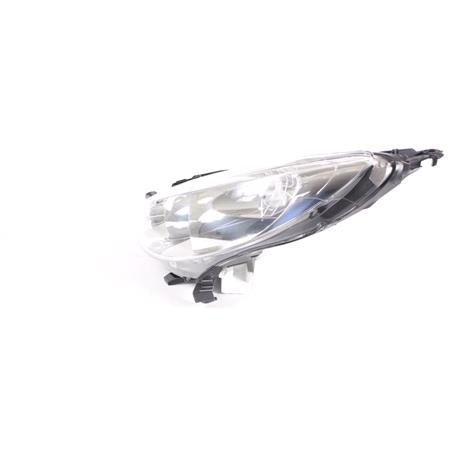 Left Headlamp (Without Directional Lamp, Halogen, Takes H1/H7 Bulbs, Supplied With Motor) for Peugeot 207 2006 on