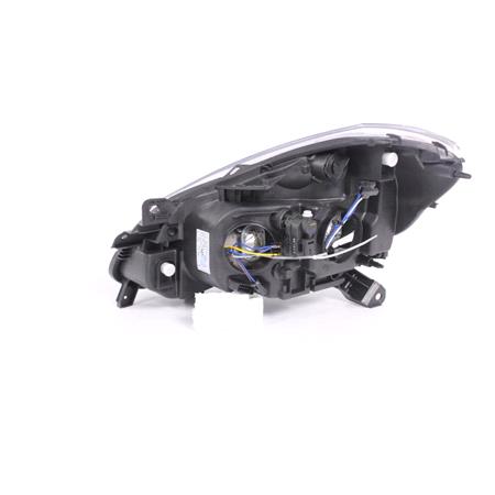 Right Headlamp (Chrome Bezel, Without Cornering Lamp, Halogen, Takes H7 / H7 Bulbs) for Renault CLIO III 2005 2009