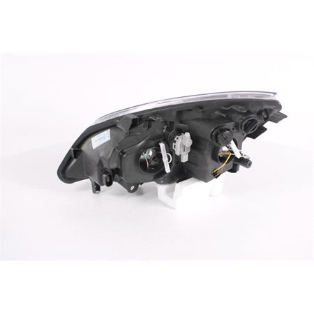 Right Headlamp (Halogen, Takes H1/H7 Bulbs, Supplied Without Motor, Original Equipment) for Renault GRAND SCÉNIC 2007 2009