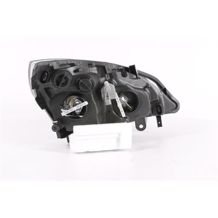 Left Headlamp (Halogen, Takes H1/H7 Bulbs, Supplied With Motor) for Renault GRAND SCÉNIC 2007 2009