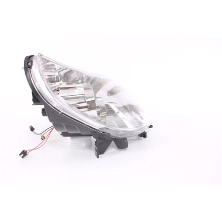 Right Headlamp (Halogen, Takes H7 / H1 Bulbs, Supplied With Motor) for Citroen RELAY Flatbed / Chassis 2007 2011