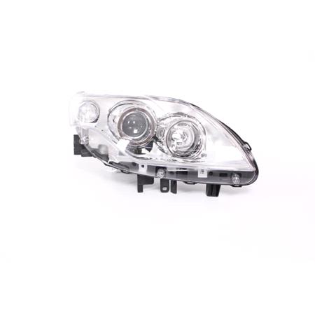 Right Headlamp (Halogen, Takes H7/H7 Bulbs, Supplied Without Motor) for Renault LAGUNA III 2007 on