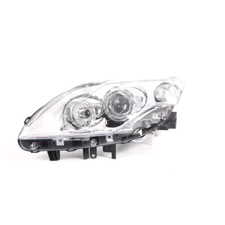Left Headlamp (Halogen, Takes H7/H7 Bulbs, Supplied With Motor) for Renault LAGUNA Coupe 2007 on