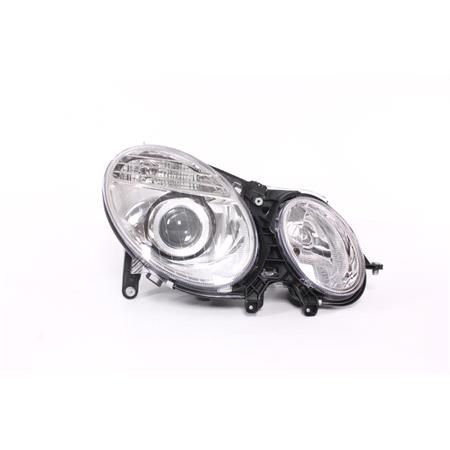 Right Headlamp (Halogen, Takes H7/H7 Bulbs, Supplied With Motor) for Mercedes E CLASS 2006 2009