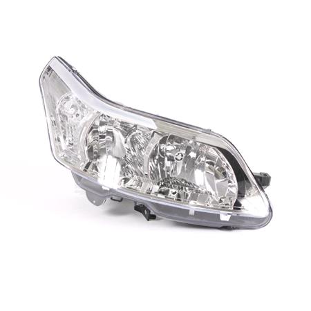 Right Headlamp (Halogen, Original Equipment) for Citroen C4 2004 on