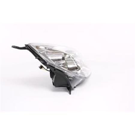 Right Headlamp (Chrome Bezel, Halogen, Takes H1/H7 Bulbs, Supplied With Motor) for Opel SIGNUM 2006 on