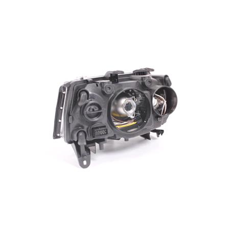 Left Headlamp (Halogen, Takes H7/H7 Bulbs, Supplied With Motor) for Saab 9 3 Convertible 2003 2007