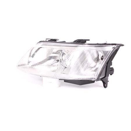 Left Headlamp (Halogen, Takes H7/H7 Bulbs, Supplied With Motor) for Saab 9 3 Convertible 2003 2007