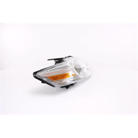 Right Headlamp (Reflector Type, Halogen, Takes H7 / H1 Bulbs, Supplied With Motor) for Ford MONDEO Hatchback 2007 2014