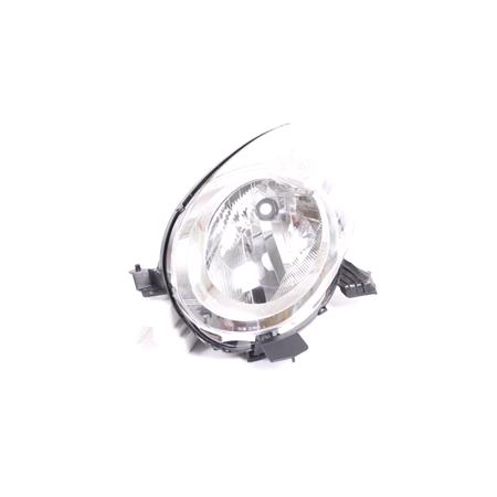 Left Headlamp (Halogen, Takes H4 Bulb) for Citroen C1 2005 on