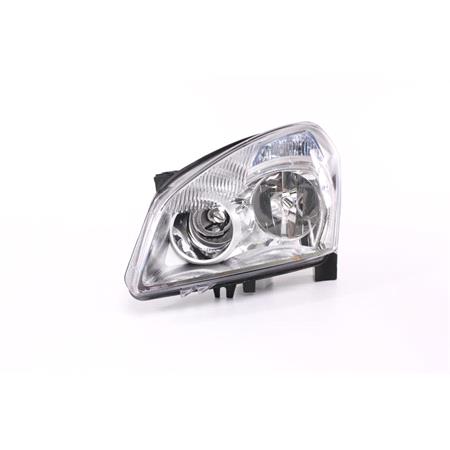 Left Headlamp (Halogen, Takes H7/H7 Bulbs) for Nissan QASHQAI 2007 2010