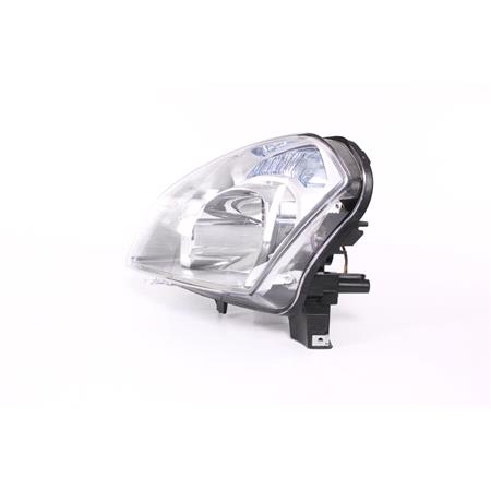 Left Headlamp (Halogen, Takes H7/H7 Bulbs) for Nissan QASHQAI 2007 2010