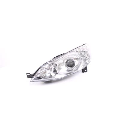 Left Headlamp for Peugeot 407 SW (Takes H1/H7 Bulb) 2004 on