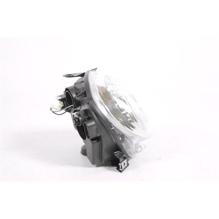 Right Headlamp (Low Beam, Halogen, Takes H7 Bulb, Supplied With Motor) for Fiat 500 2008 on