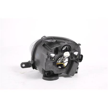 Right Headlamp (Low Beam, Halogen, Takes H7 Bulb, Supplied With Motor) for Fiat 500 2008 on