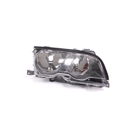 Right Headlamp (With Black Bezel, Original Equipment) for BMW 3 Series Convertible 1999 2001