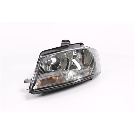 Left Headlamp (Halogen, Takes H7 / H7 Bulbs, Supplied With Motor, Original Equipment) for Audi A3 Convertible 2008 on