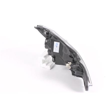 Left Headlamp (Single Reflector, Halogen, Takes H4 Bulb) for Peugeot 107 2005 on