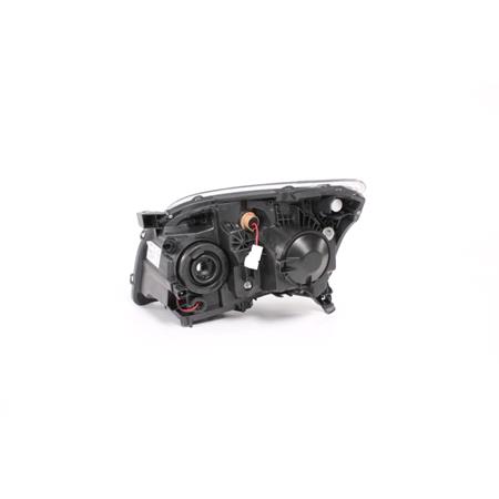 Right Headlamp (Halogen, Black Bezel) for Toyota AVENSIS Estate 2006 2008