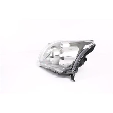 Left Headlamp (Halogen, Black Bezel) for Toyota AVENSIS Estate 2006 2008