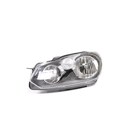 Left Headlamp (Halogen, Takes H7 / H15 Bulbs, Supplied With Motor) for Volkswagen GOLF VI  2008 2012