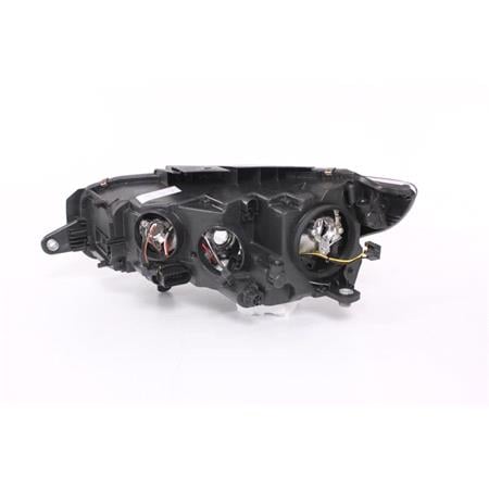 Left Headlamp (Halogen, Takes H7/H7/H7 Bulbs, Supplied With Motor) for Volkswagen PASSAT CC 2008 2012