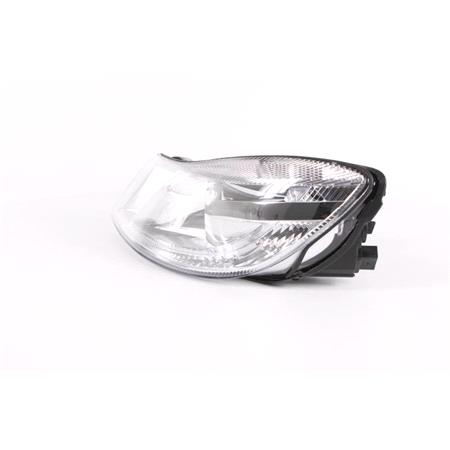Left Headlamp (Halogen, Takes H1/H7 Bulbs, Supplied With Motor, Without Octavia Decal) for Skoda OCTAVIA Combi 2009 2012