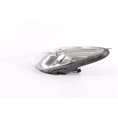 Left Headlamp (Halogen, Takes H4 Bulb, Supplied With Motor) for Hyundai i10 2008 2011