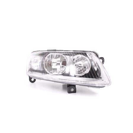 Right Headlamp (Halogen, Takes H7 / H15 Bulbs, Supplied With Motor) for Audi A6 Allroad 2009 2011