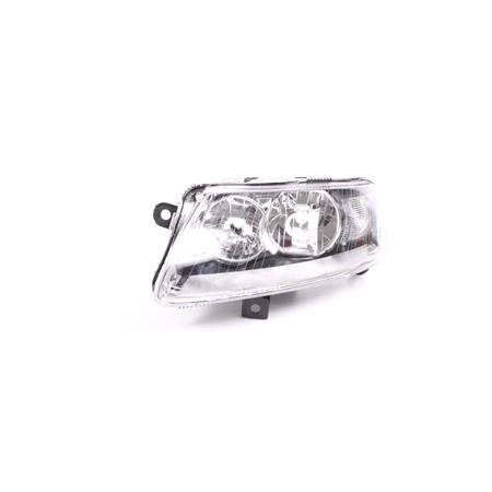 Left Headlamp (Halogen, Takes H7 / H15 Bulbs, Supplied With Motor) for Audi A6 2009 2011