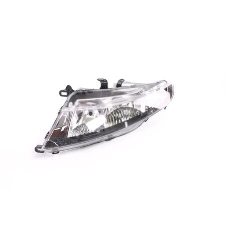 Left Headlamp (Halogen, Takes H7 / H1 Bulbs, Supplied With Motor, 3 & 5 Door Hatchback Only) for Honda CIVIC VIII Hatchback  2006 2008