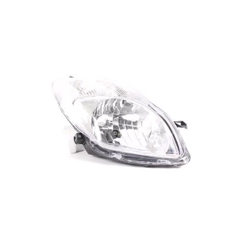 Right Headlamp (Halogen, Takes H4 Bulb, Supplied Without Motor) for Daihatsu CHARADE 2009 2011