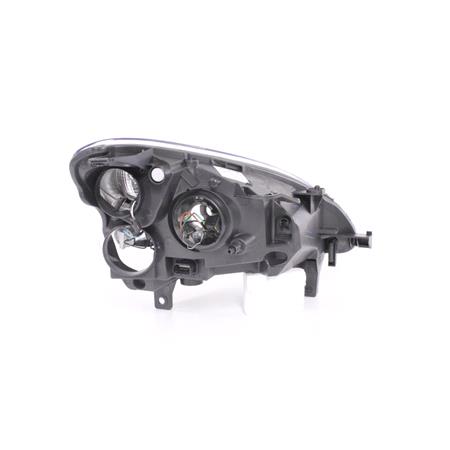 Left Headlamp (Halogen, Takes H4 Bulb, Supplied With Motor) for Peugeot PARTNER van 2008 on