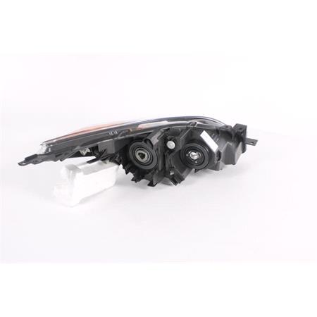 Left Headlamp (Halogen, Takes H11 / HB3 Bulbs) for Mazda 3 Saloon 2009 on