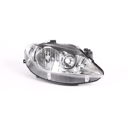 Right Headlamp (Halogen, Twin Reflector, Takes H7 / H7 Bulbs, Supplied With Motor, Original Equipment) for Seat IBIZA V SPORTCOUPE  2008 2011