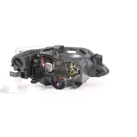 Left Headlamp (Halogen, Twin Reflector, Takes H7 / H7 Bulbs, Supplied With Motor, Original Equipment) for Seat IBIZA V  2008 2011