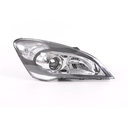 Right Headlamp (Halogen, Takes H1 Bulbs, Electric Adjustment, Supplied Without Motor) for Kia CEE'D Estate  2010 2012
