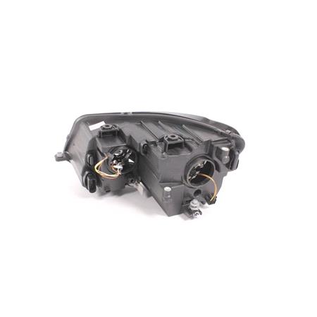 Right Headlamp (Halogen, Takes H4 Bulb, Supplied With Bulbs and Adjustment Motor, Original Equipment) for Volkswagen CADDY III Life and Maxi 2010 2013 