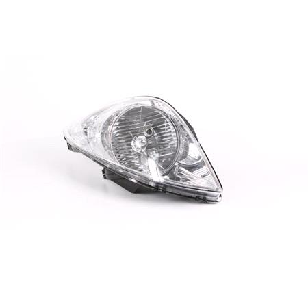 Left Headlamp (Halogen, With Electric Adjustment, Supplied With Motor) for Hyundai i20  2009 2012