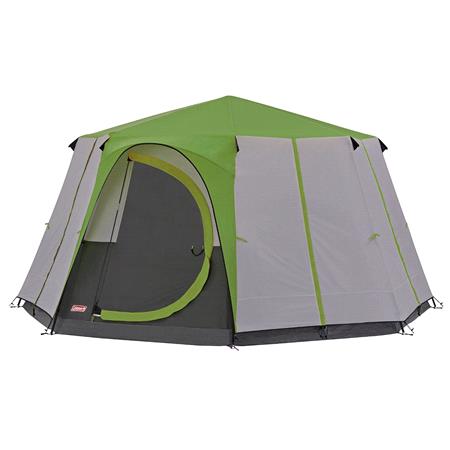 Coleman Cortes Octagon 8 Family Tent   Green